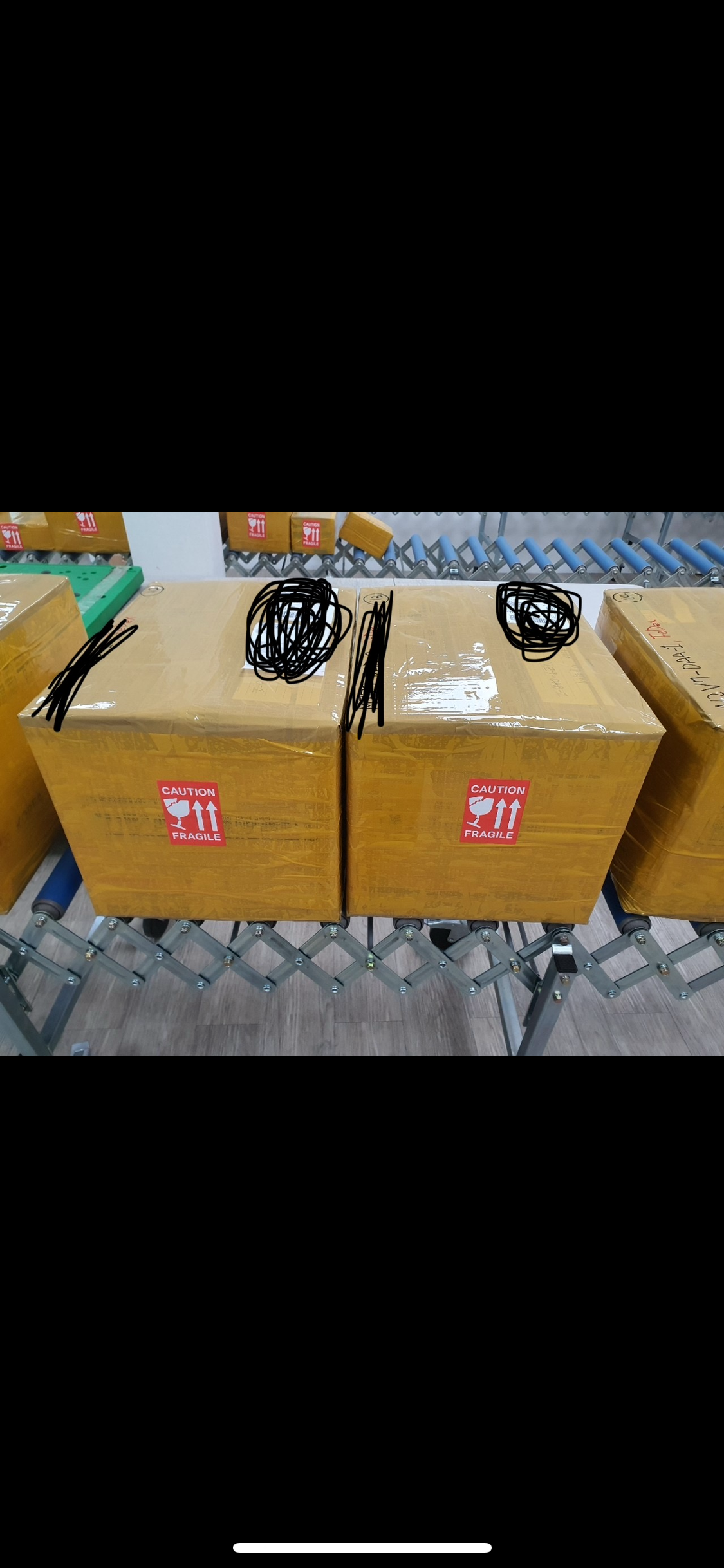 두번째 택배 무사히 도착