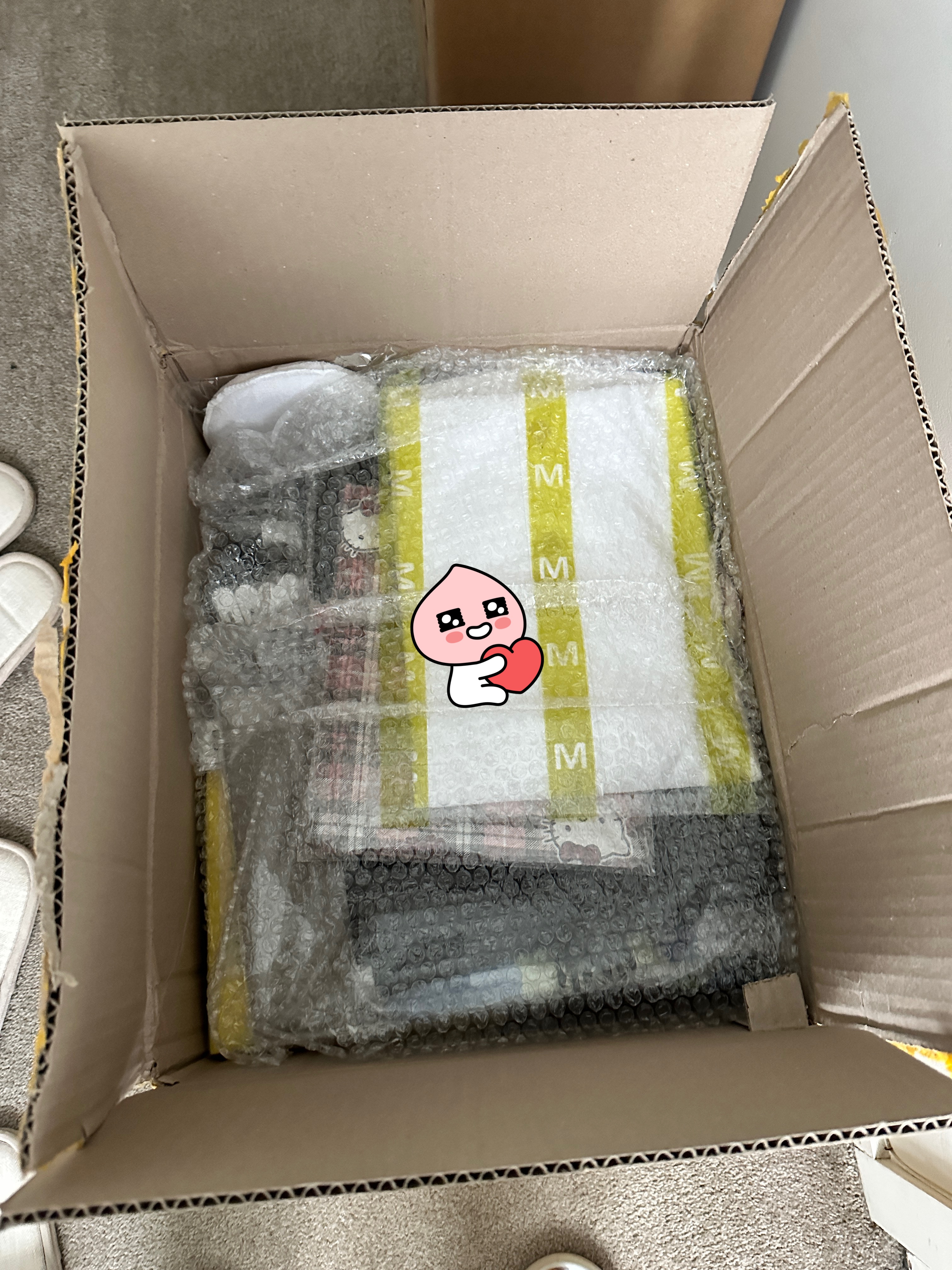 급하게 필요한 짐을 금방 받았어요!