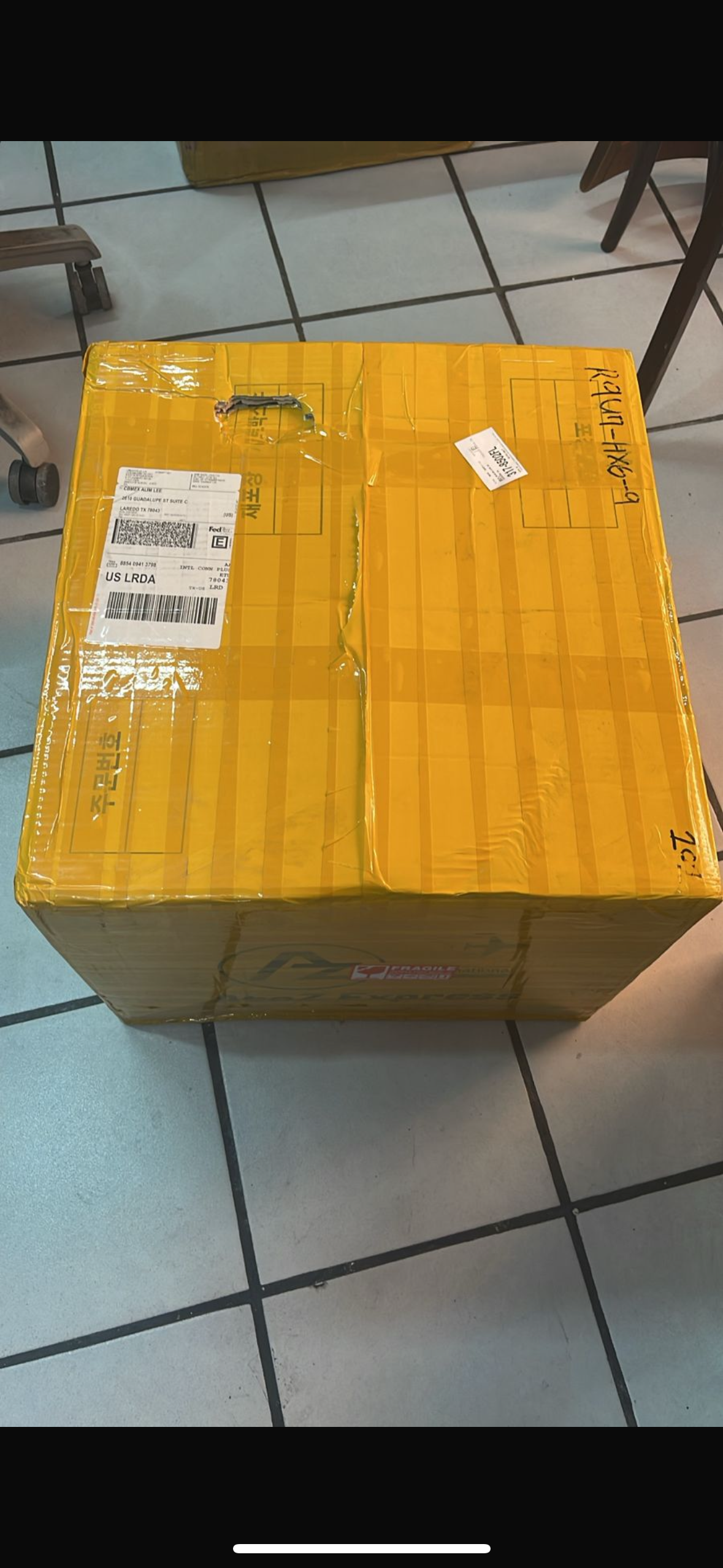 통관문제없이 잘 도착했어요