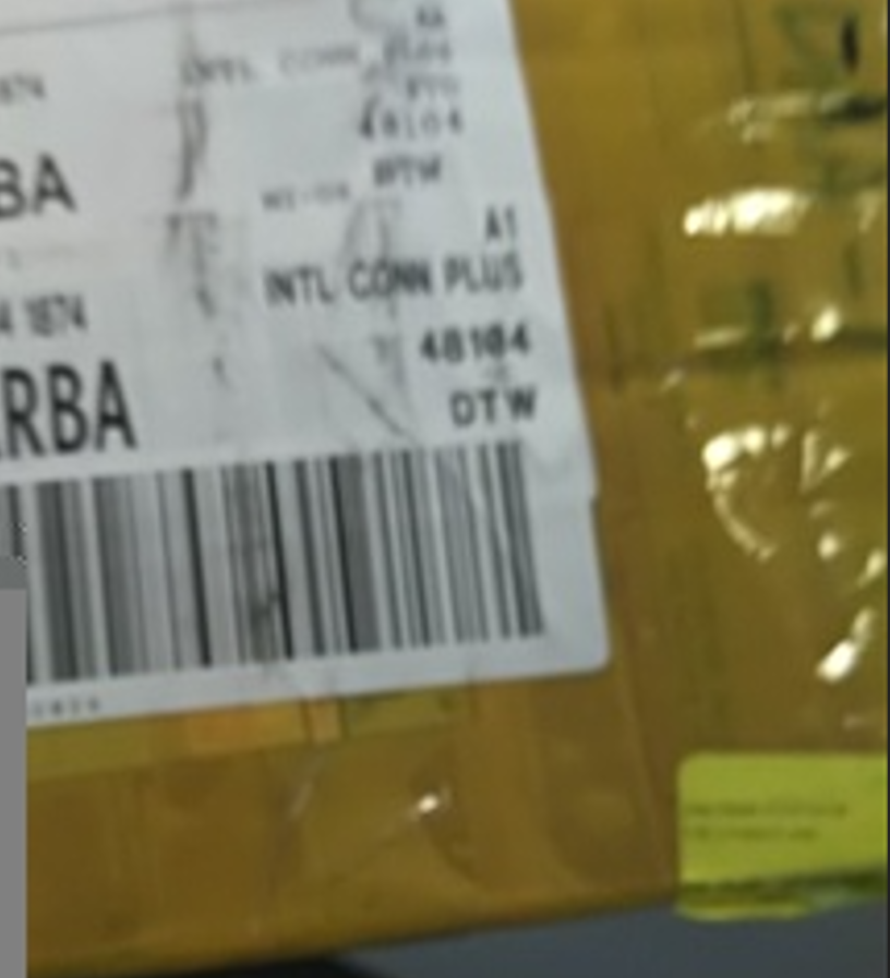 한국에서 미국으로 택배보냈어요!