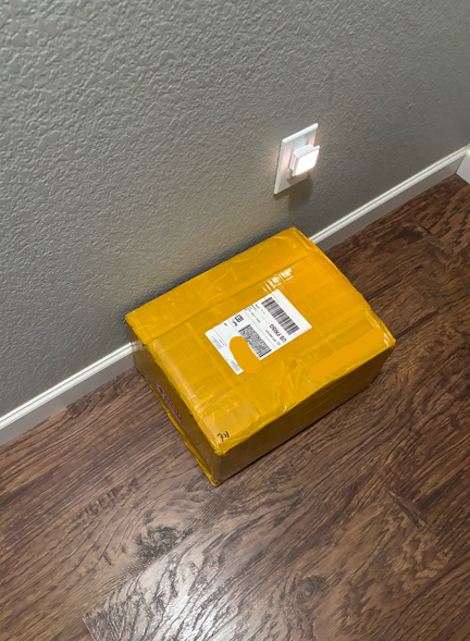 텍사스까지 슝~ 잘 받았습니다. 