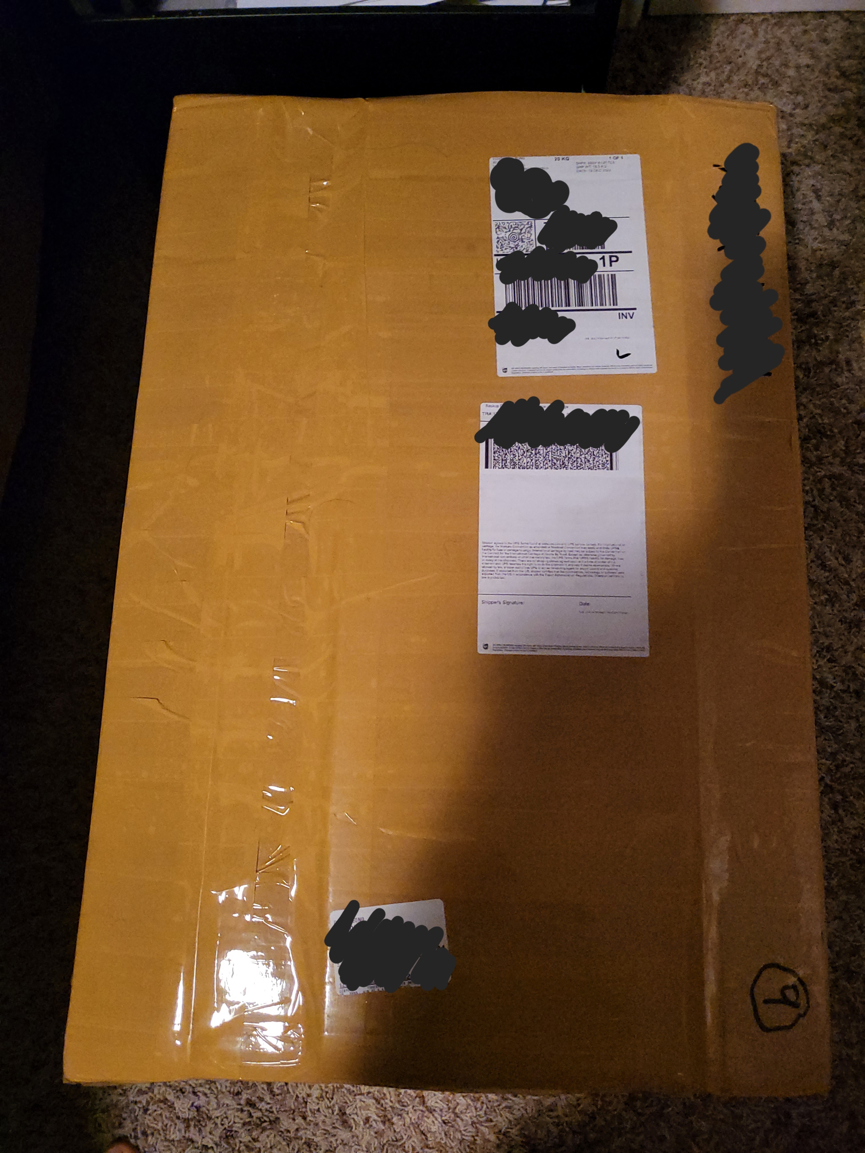 두박스가 한박스로...