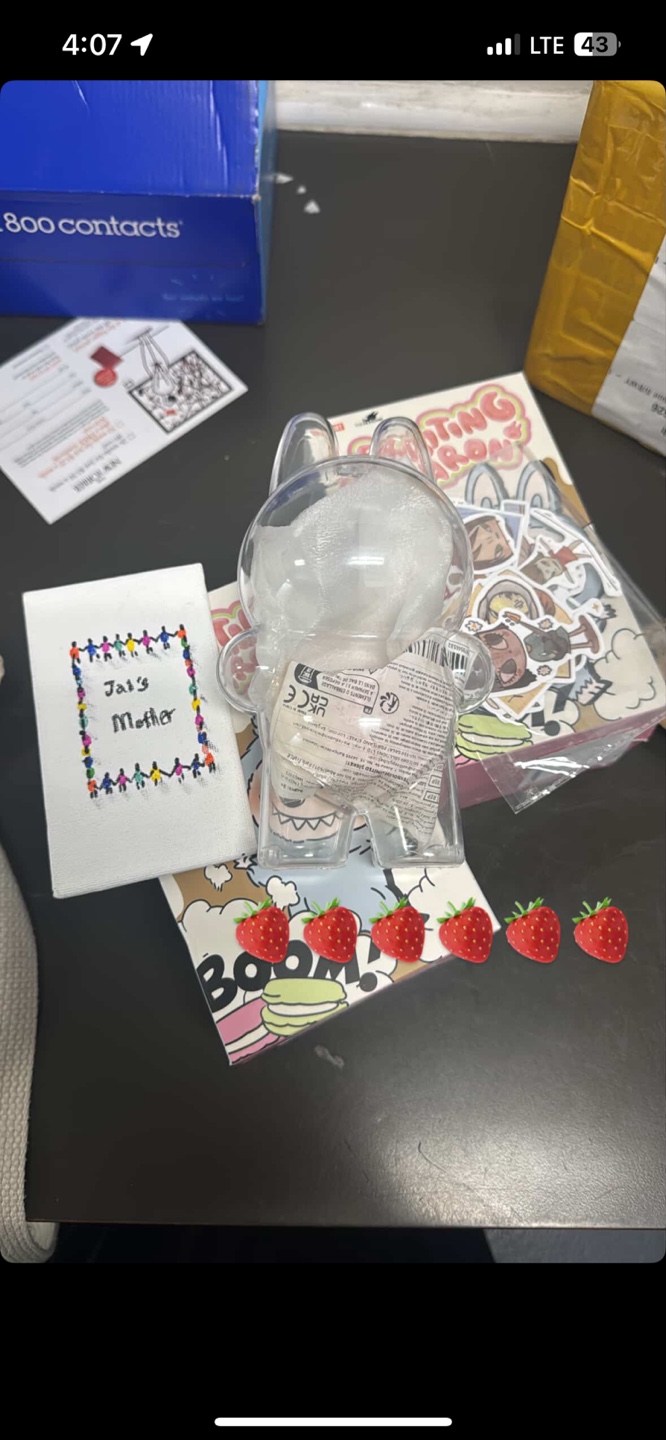 미국으로 택배보냈어요