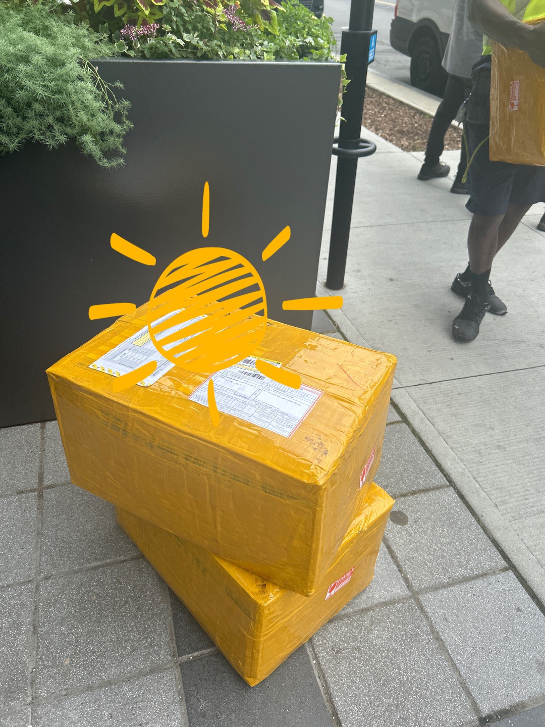 한국에서 캐나다로 EMS, 대만족입니다^^