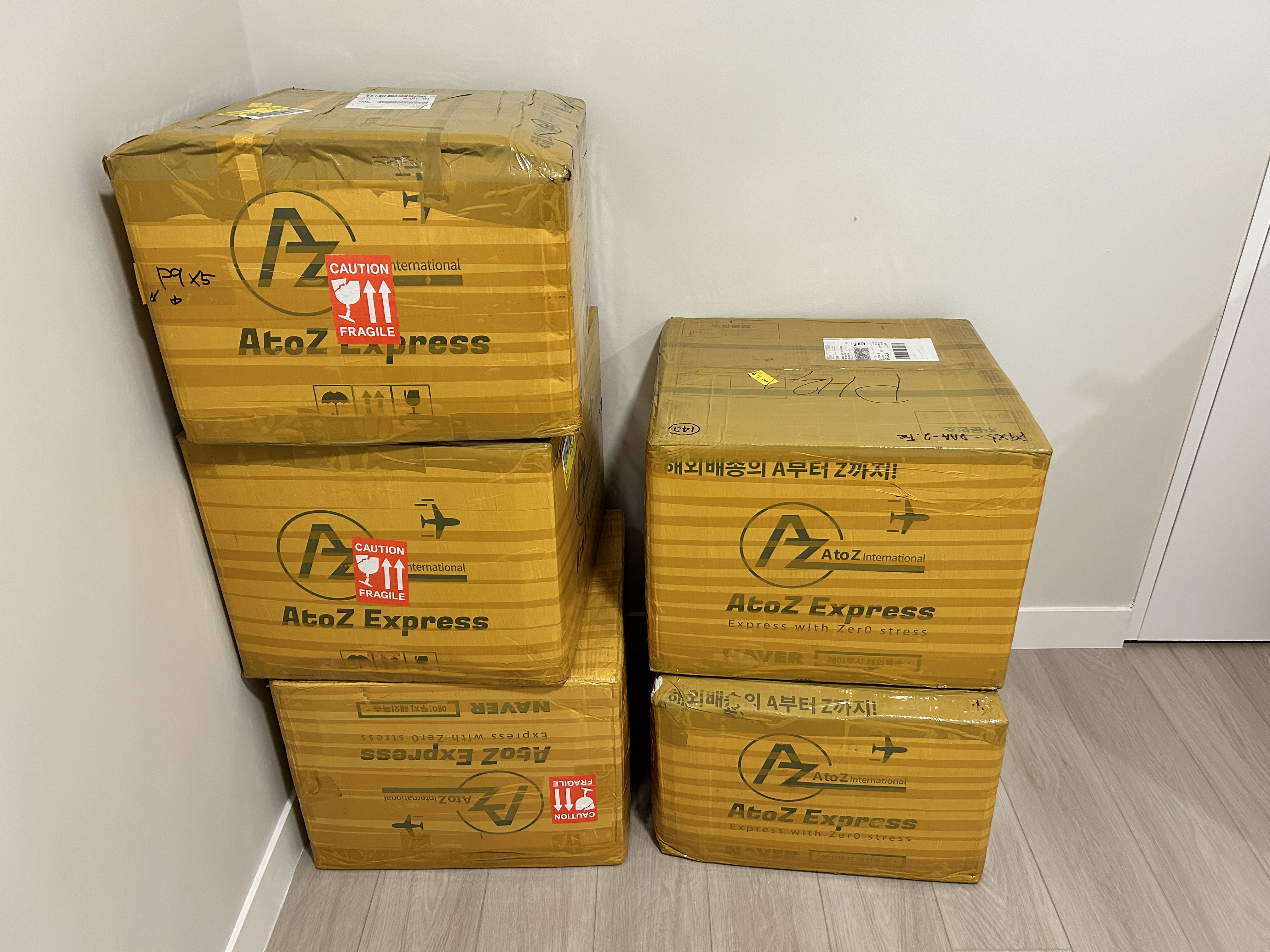 주재원 택배 배송