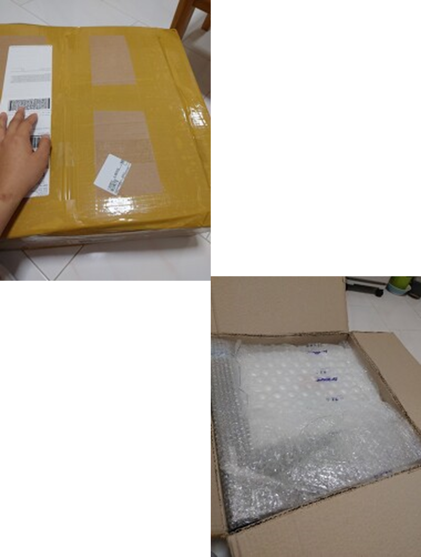 배송 도착했습니다. 꼼꼼하게 포장 잘 해주셔서 감사합니다!