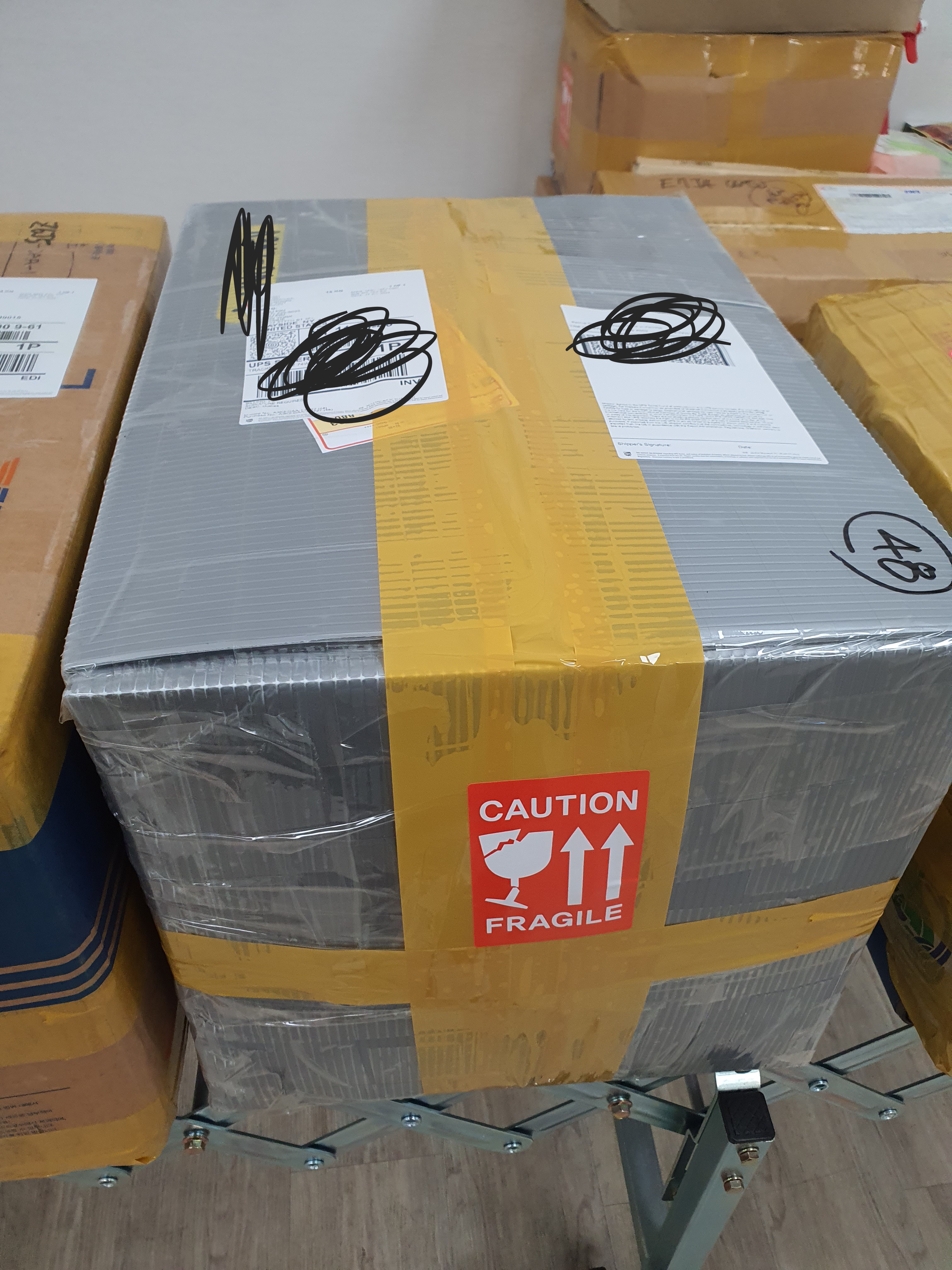 미국으로 택배보낸후기